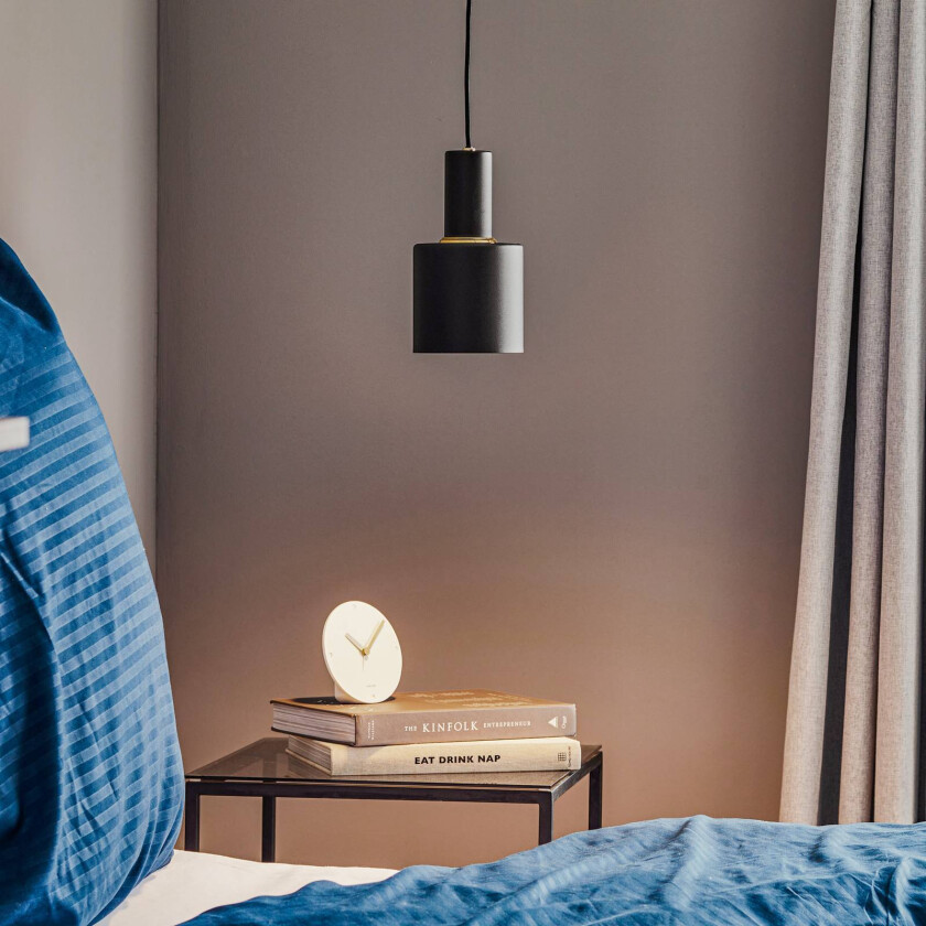 Selma hengelampe, 1 lyskilde, svart Ø 12cm