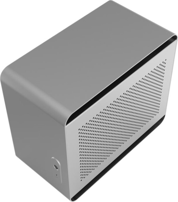 Da2 - Tower - Mini-Itx - Ingen Strømforsyning (Atx / Sfx / Sfx-L) - Sølv - Usb