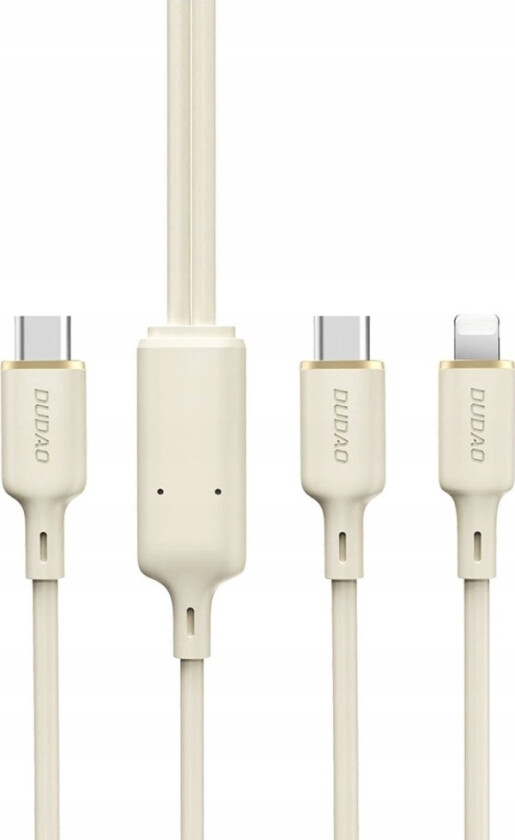 Kabel Usb Dudao Usb-C - Usb-C + Lightning 1.2 M Beowy (Dda335)