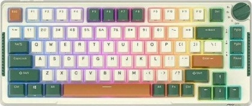 Royal Kludge Tastatur Royal Kludge Rkh81 Rgb Mekanisk Tastatur, Sky Cyan Bryter (Grønn)