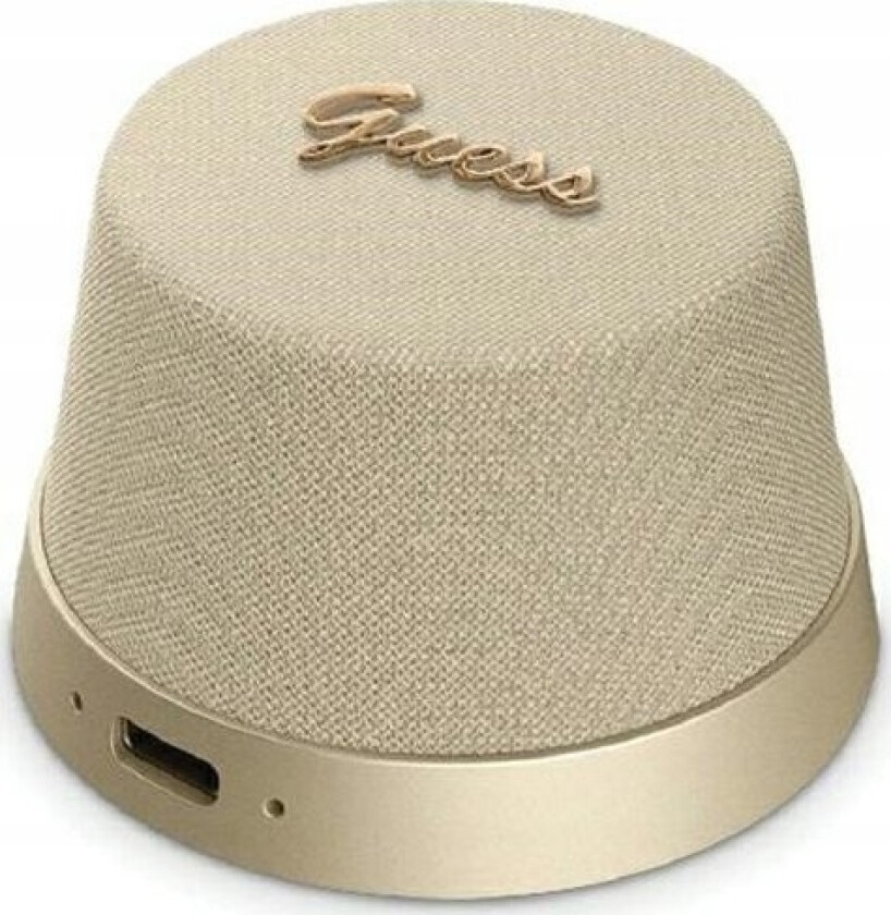 Hodetelefoner Guess Bluetooth-Høyttaler Guwsc3alsmd Stativ Magnetisk Script Metall Gull