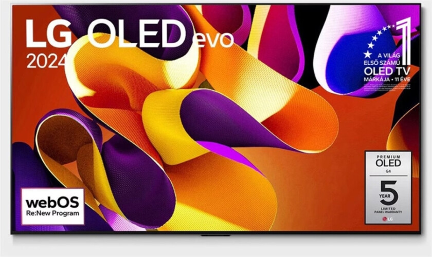 Lg Oled65g42lw - 65" Diagonalklasse G4 Series Oled Tv - Oled Evo - Smart Tv - Webos - 4K Uhd (2160P) 3840 X 2160 - Hdr