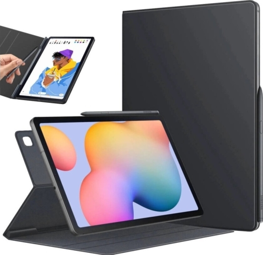 Magnetic Smart Tablet Case For Samsung Galaxy Tab S6 Lite (Sort)