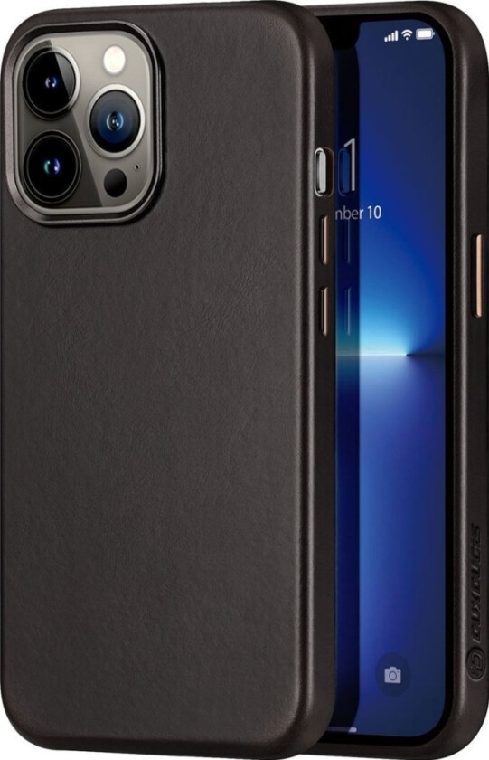 Naples-Deksel Til Iphone 13 Pro Max Skinndeksel (Magsafe-Kompatibel) Mørkebrun