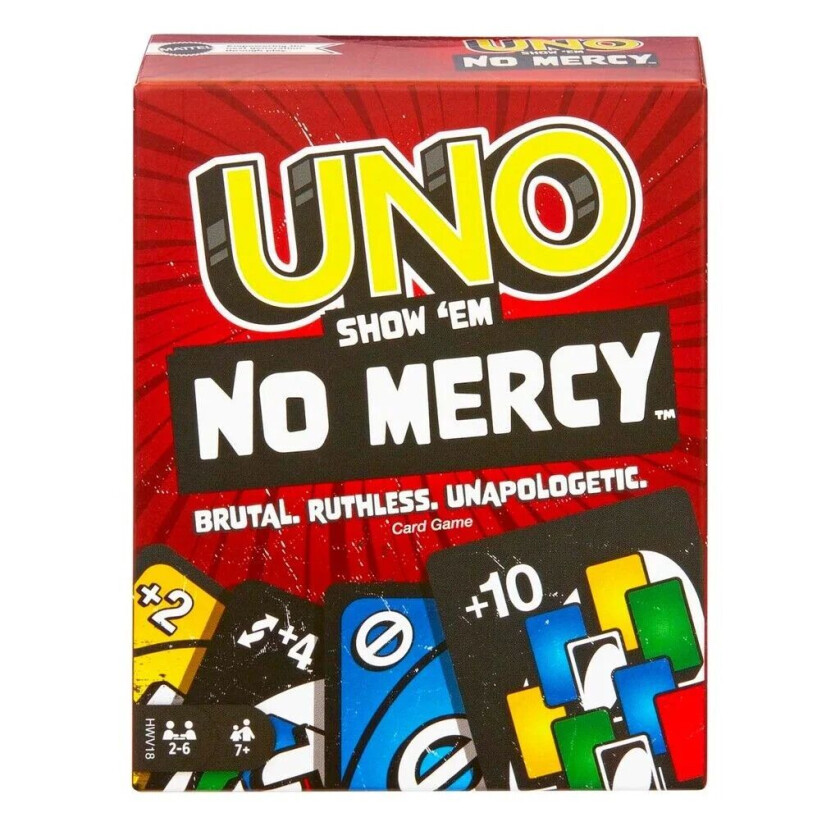 Uno No Mercy Kortspill