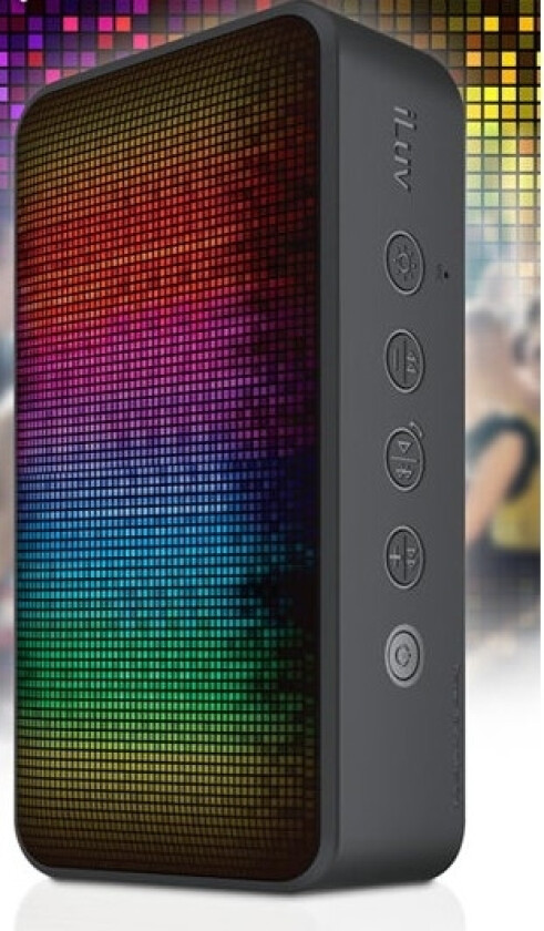 Iluv Aud Mini 6 Party, Ledning & Trådløs, Svart, Hjem, Iphone 6, Batteri, 67 Mm