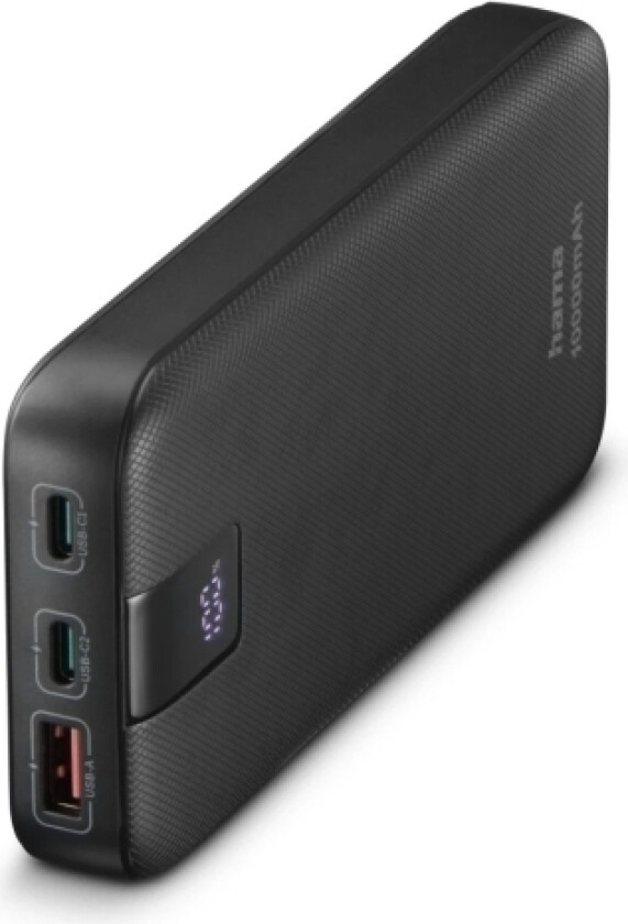 00201718, 10000 Mah, Litium Polymer (Lipo), Quick Charge 3.0, Antracit