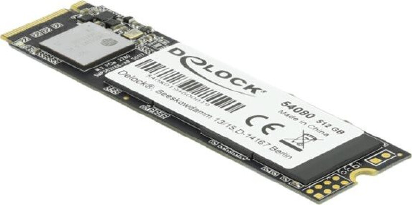 Delock M.2 Ssd - Ssd - 512 Gb - Intern - M.2 2280 - Pcie 3.0 X4 (Nvme)