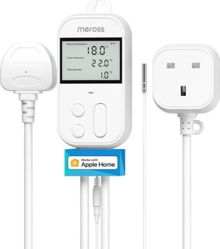 Smart Home Wi-Fi Thermostat/Heat.&Cooling Mts200bhk Meross