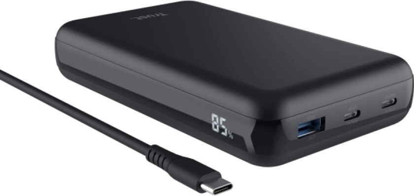 Trust Laro, Quick Charge 3.0, 100 W, Svart