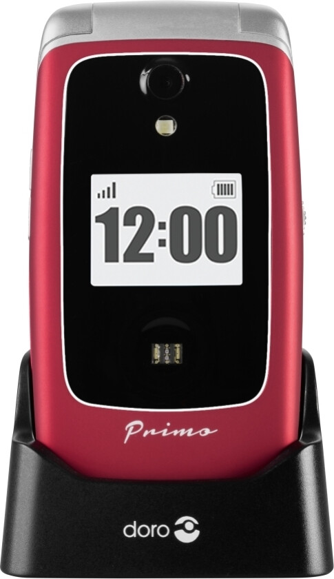 Primo 418, Klapptelefon, 7,11 Cm (2.8"), 3 Mp, Bluetooth, 1000 Mah, Rød