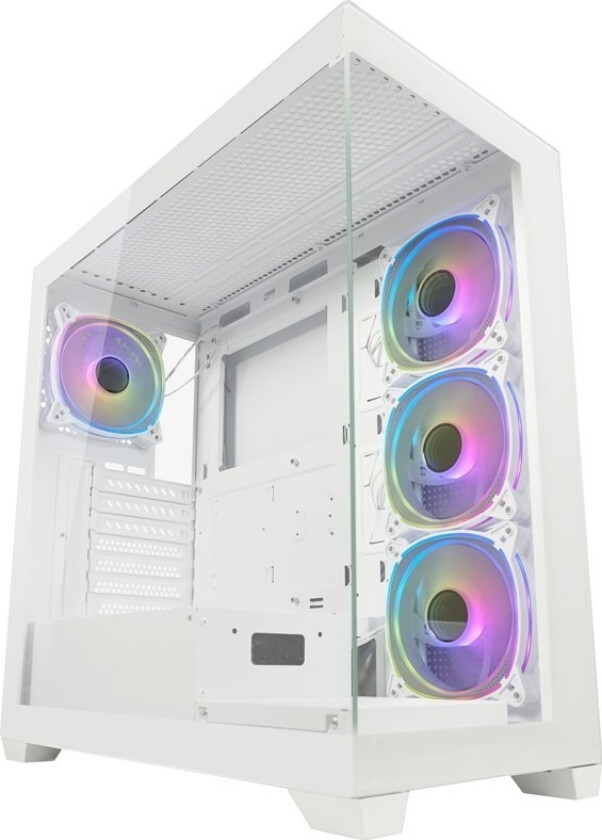 Lc Power - - Sidepanel Med Vindu (Herdet Glass) - Ingen Strømforsyning - Usb/Lyd