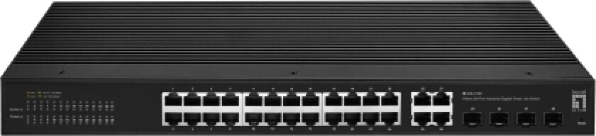 Levelone Igs-2128, Managed, L2, Gigabit Ethernet (10/100/1000), Full Duplex, Rack Mount