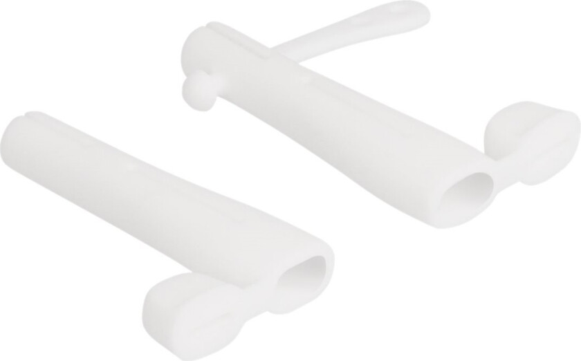 Delock - Støvdeksel For Kabler - Hvit (En Pakke 2 Deler) - For Ipad/Iphone/Ipod (Lightning)