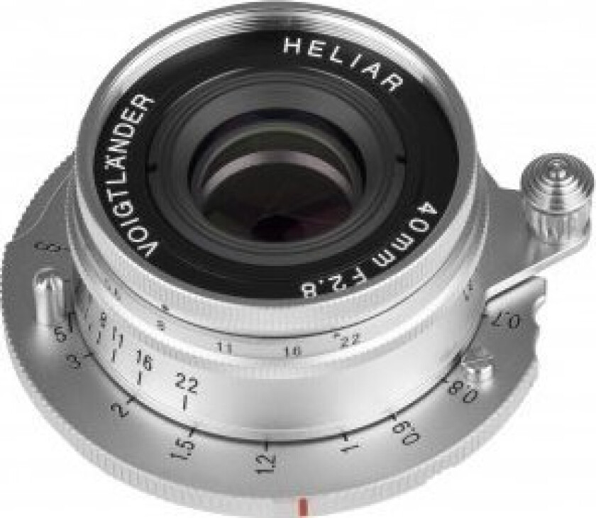 -Objektiv Heliar 40 Mm F/2.8-Objektiv For Leica M - Sølv