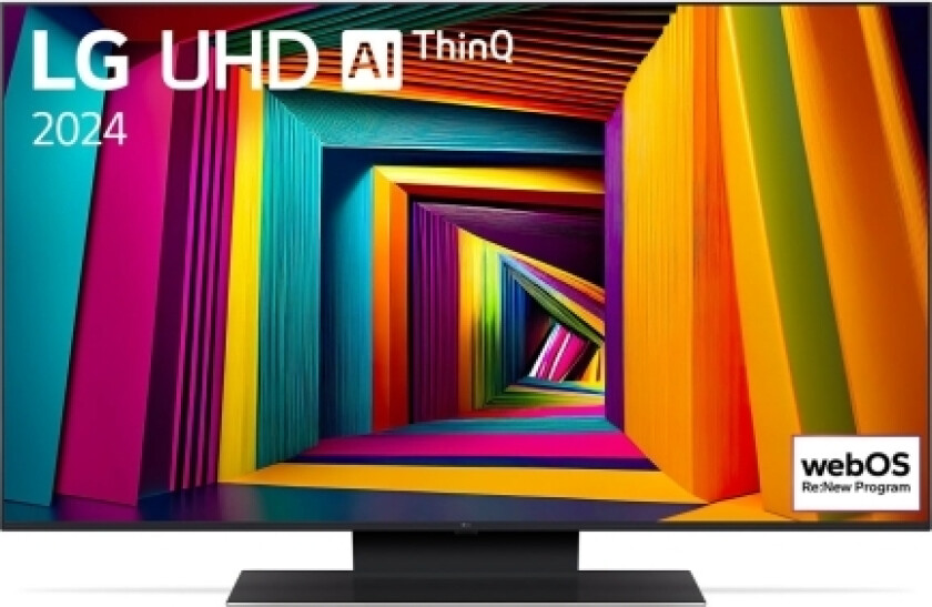 Lg 43Ut91003la, 109,2 Cm (43"), 3840 X 2160 Pixlar, 4K Ultra Hd, Smart-Tv, Wi-Fi, Svart