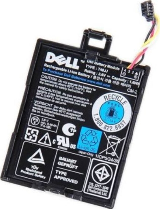 Lg Chem - Batteri Til Bærbar Pc - Litiumion - 1.8 Wh - For Dell Perc H730, Perc H830 Poweredge Expandable Raid Controller H730p