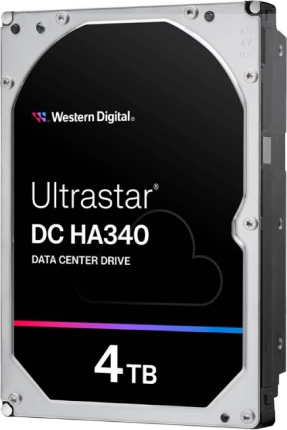 Wd Ultrastar Dc Ha340 Wus721204ble6l4 - Harddisk - Data Center - 4 Tb - Intern - 3.5" - Sata 6Gb/S - 7200 Rpm - Buffer: 256 Mb