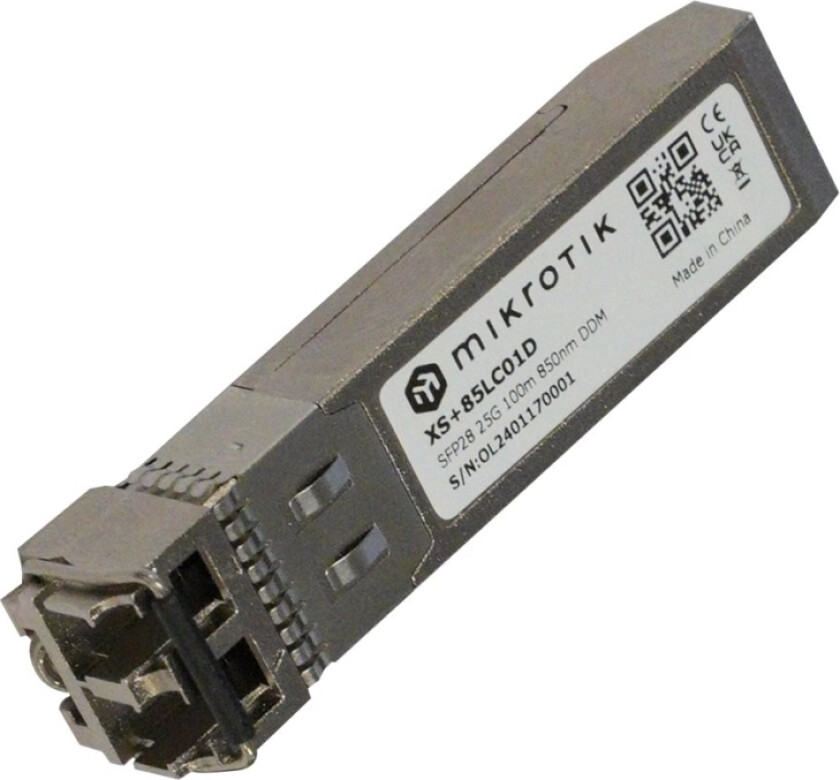 Mikrotik - Sfp28-Transceivermodul - 10Gbe, 25Gbe - Lc/Upc-Multimodus - Opp Til 100 M - 850 Nm