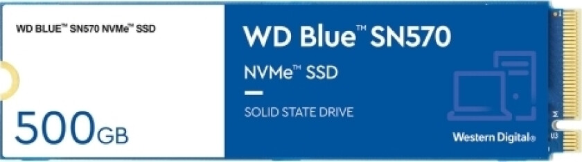 Wd Blue Sn570 Nvme Ssd - Ssd - 500 Gb - Intern