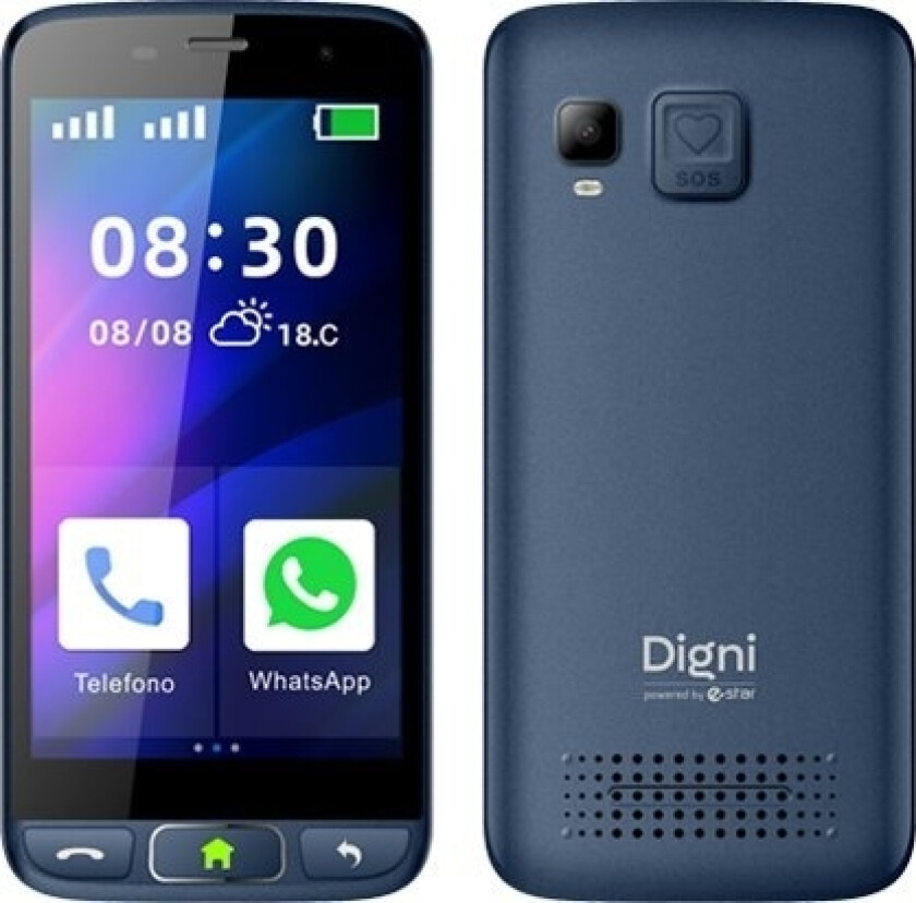 Digni Smart By Estar Senior Imanusis Telefonas 5&Amp #039 &Amp #039