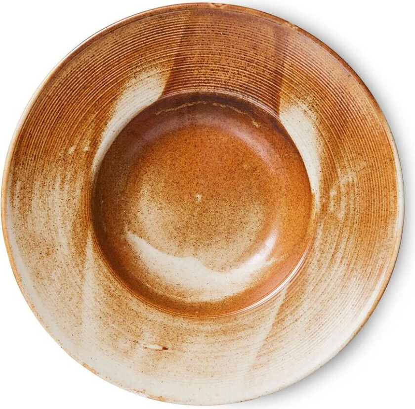 Home Chef pastatallerken Ø28,5 cm Rustic cream-brown