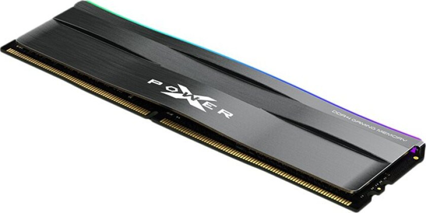 Xpower Zenith Rgb - Ddr4 - Modul - 8 Gb - Dimm 288-Pin - 3200 Mhz / Pc4-25600 - Cl16 - 1.35 V - Ikke-Bufret - Ikke-Ecc - Jerngrå