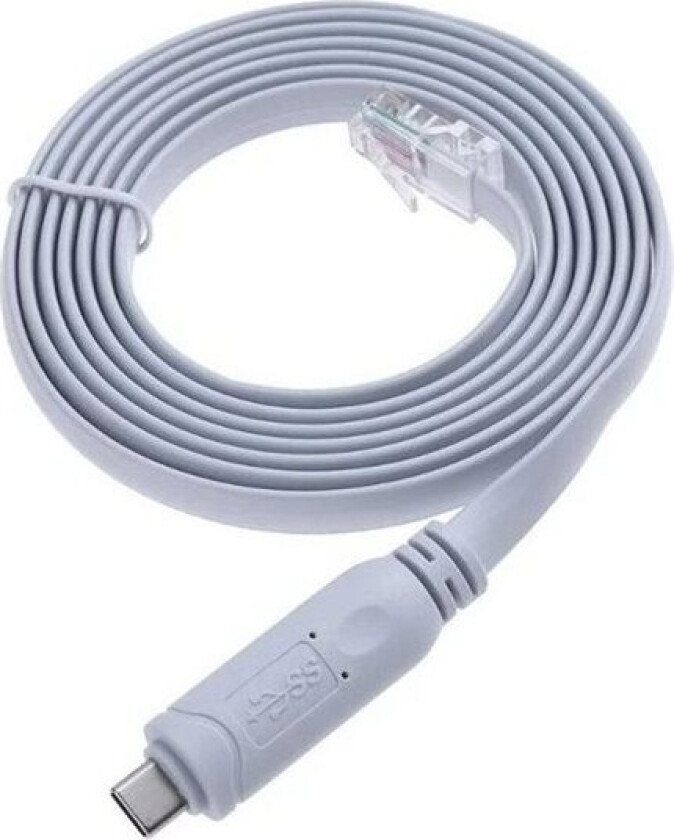 Microconnect - Nettverkskabel - 24 Pin Usb-C (Hann) Rett Til Rj-45 (Hann) Rett - 1.8 M - Lys Blå