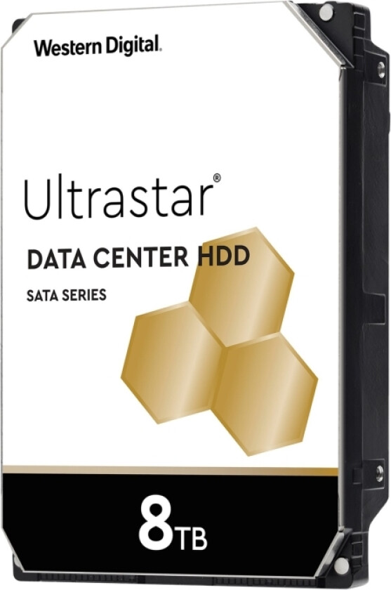 Wd Ultrastar Dc Hc320 Hus728t8tale6l4 - Harddisk - 8 Tb - Intern - 3,5" - Sata 6 Gb/S - 7200 Rpm - Buffer: 256 Mb