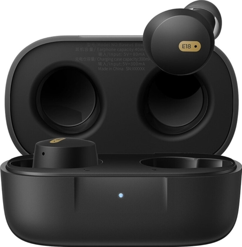 Bowie E18 Trådløse Tws Enc Ipx4 Hodetelefoner - Sort