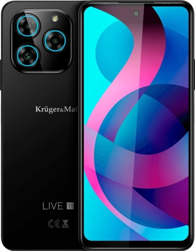 Live 11 6/128 Gb Smarttelefon Svart (Km05004-B)