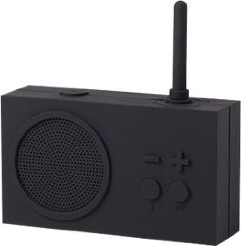 Tykho 3 - Dusjradio - 3 Watt - Ren Svart