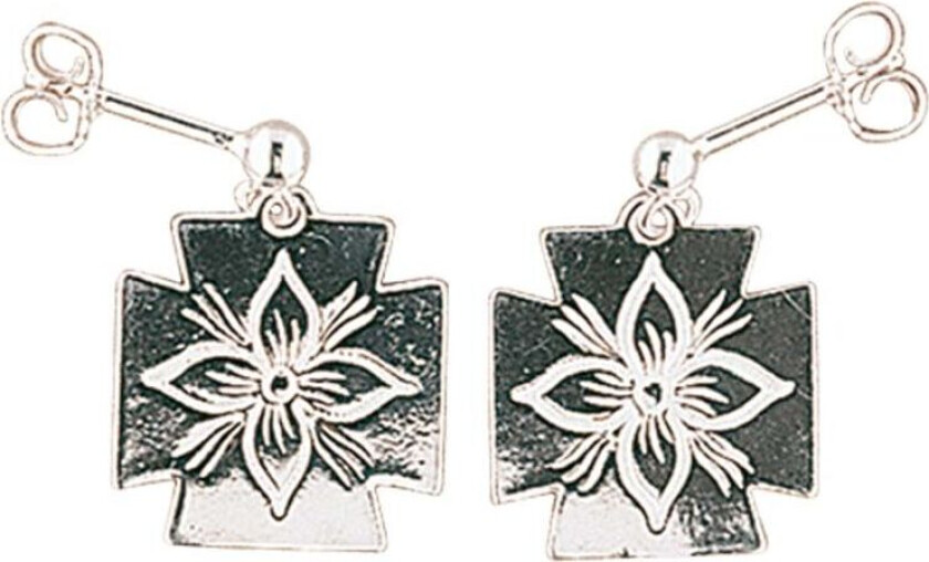 Øredobber Rogaland i 830 hvitt sølv