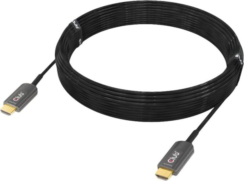 Bilde av Club 3D Cac-1376 - Ultra High Speed - Hdmi-Kabel - Hdmi Hann Til Hdmi Hann - 10 M - Active Optical Cable (Aoc), 4K 120 Hz Støtte, 8K 60Hz Støtte, Enr