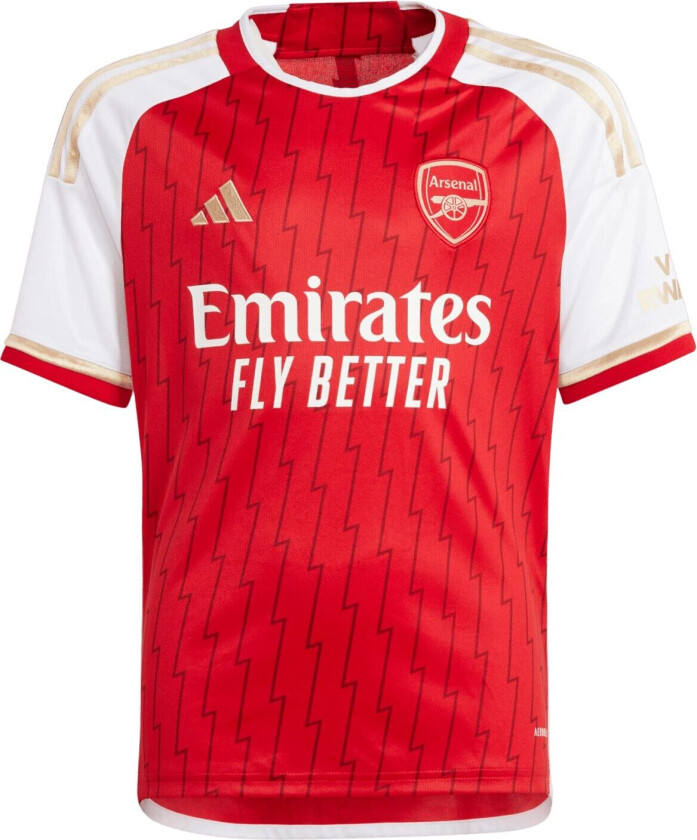 adidas Arsenal FC Home Jersey Y 2023/24, fotballdrakt, junior Better Scarlet/white