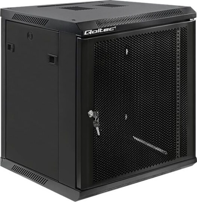 - Rack Skap - Svart - 12U - 19"