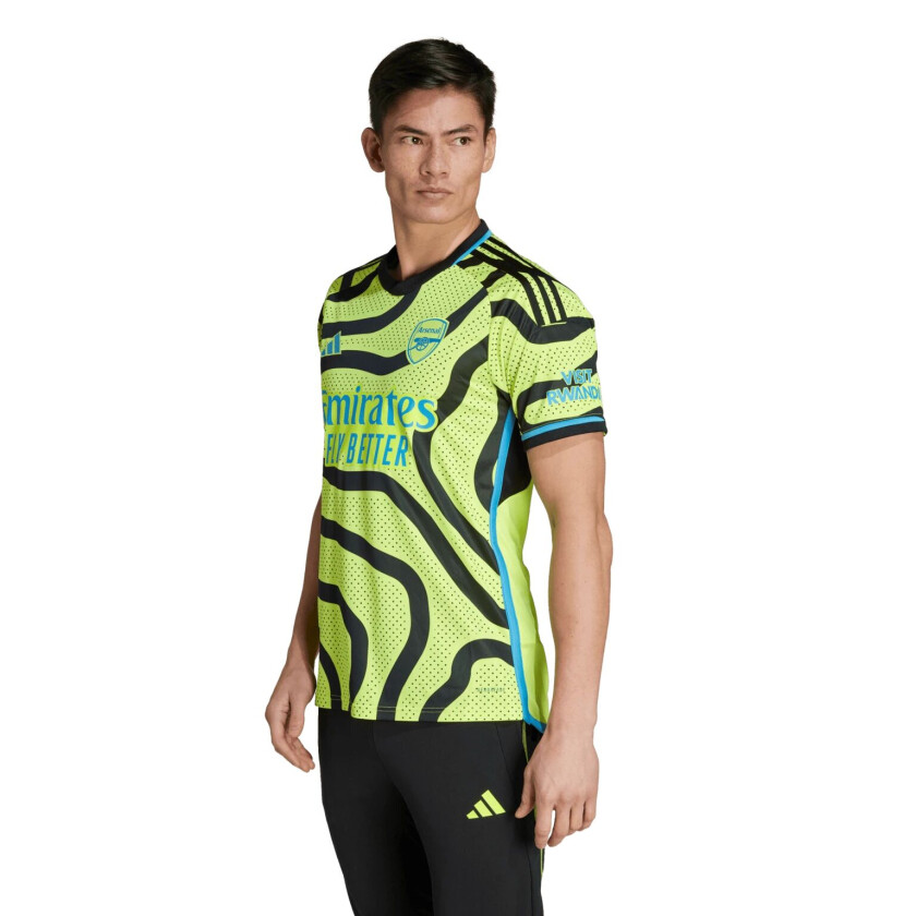 adidas Arsenal FC Away Jersey 2023/24, fotballdrakt, herre Team Solar Yellow 2/