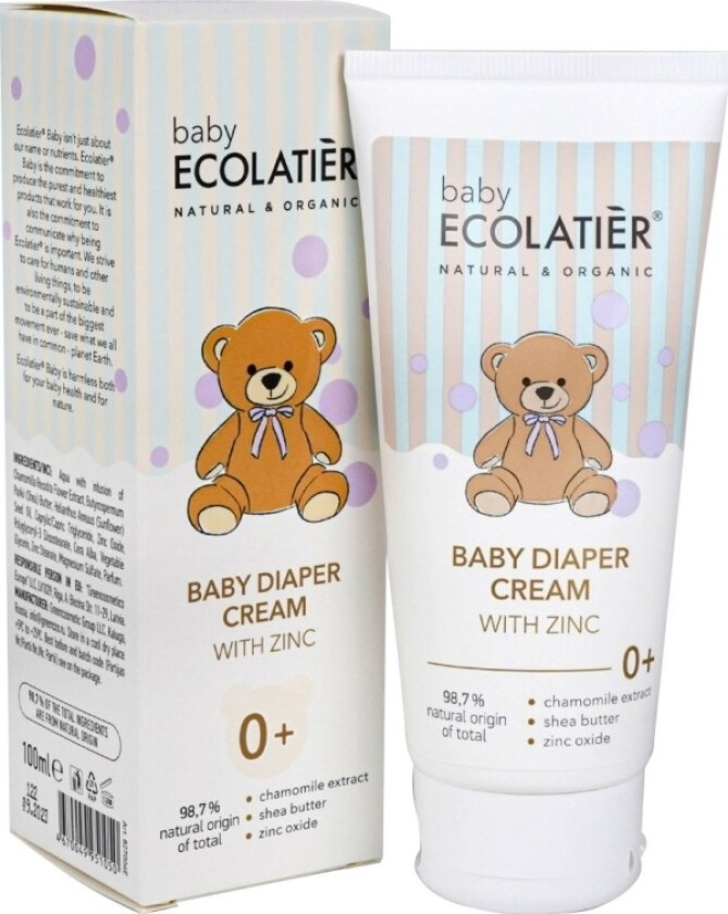 Baby Babykrem Med Sink 0+ 100 Ml