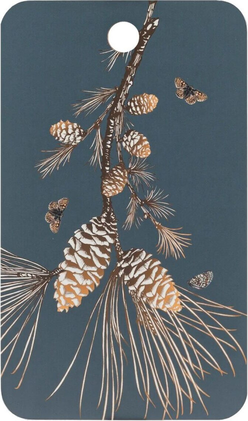 Pine Cone skjærefjøl 20x34 cm Thunder blue