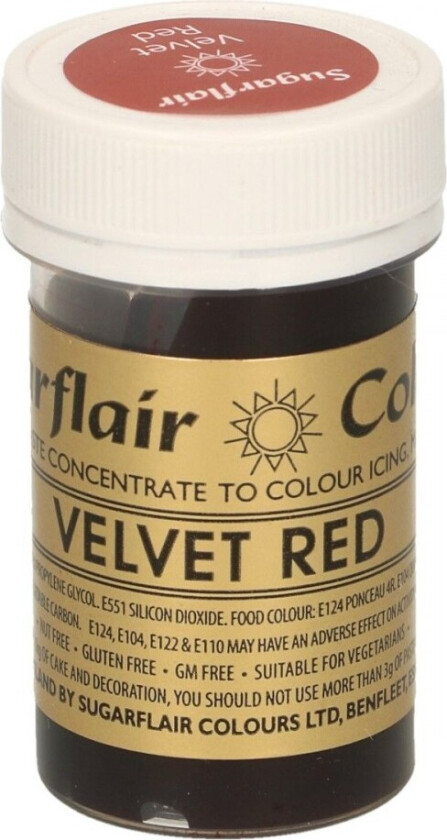 pastafarge Velvet Red, 25g