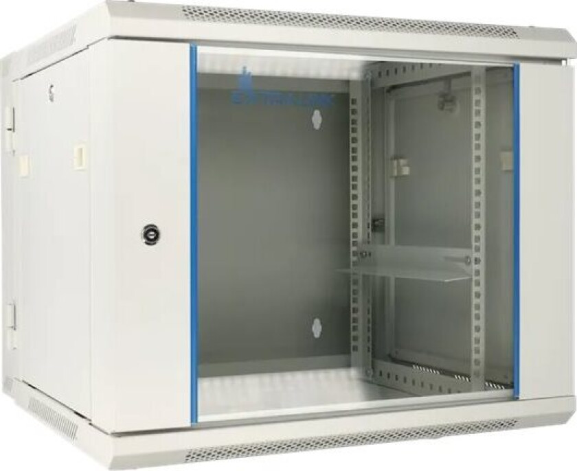 Extralink Azh - Rack Skap - Swing Type - Veggmonterbar - Grå - 9U - 19"