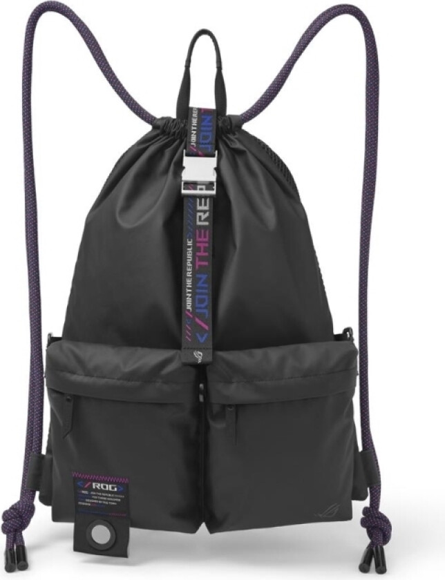 Asus Bd3700 Rog Slash Multi-Use Drawstring Bag, Ryggsekk, Skulderrem, 810 G