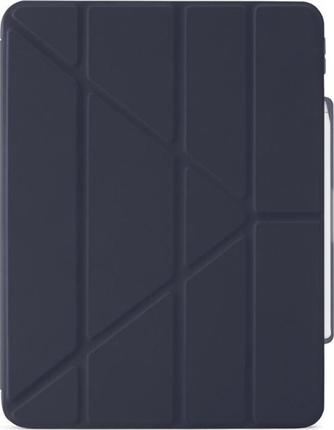 Etui Na Tablet Pipetto Pipetto Origami No3 Pencil Case, Dark Blue - Ipad Air 13 (2024)