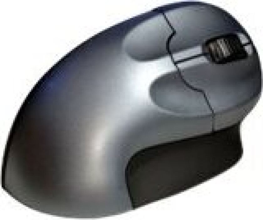 Bakker Elkhuizen Grip Mouse - Mus - Optisk - 3 Knapper - Trådløs - Usb Trådløs Mottaker