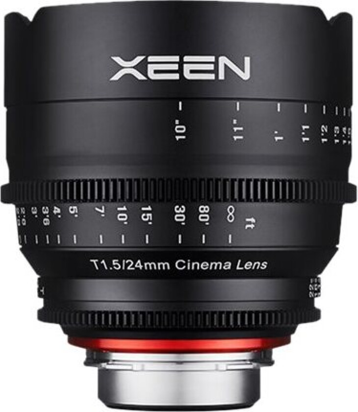 Xeen - Vidvinkelobjektiv - 24 Mm - T1.5 Cine - Canon Ef