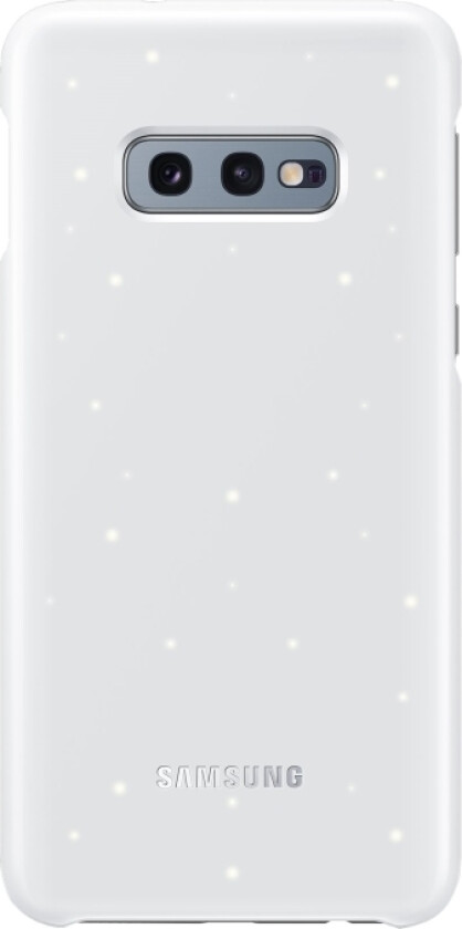 Led Back Cover Ef-Kg970 - Baksidedeksel For Mobiltelefon - Hvit - For Galaxy S10e, S10e (Unlocked), S10e Enterprise Edition