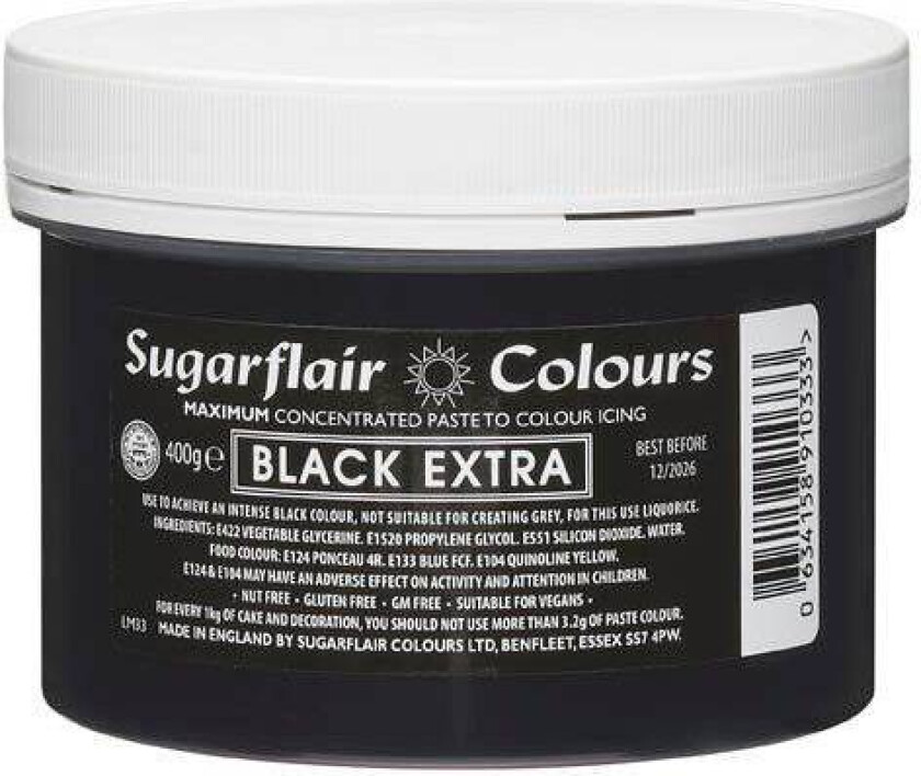 - Max Concentrate pastafarge Black Extra, 400g