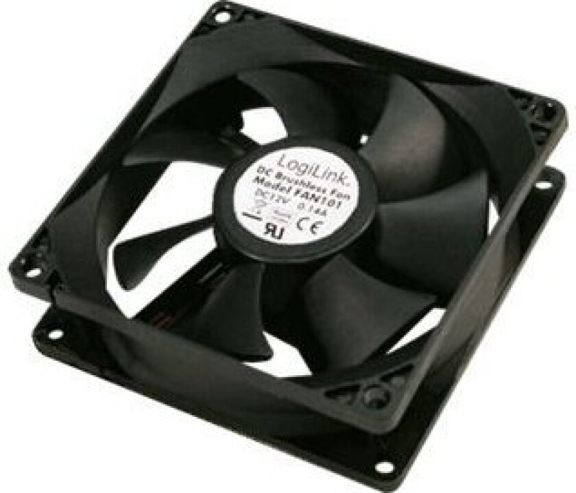 Logilink Pc Case Cooler, Vifte, 32,6 Db, Sort