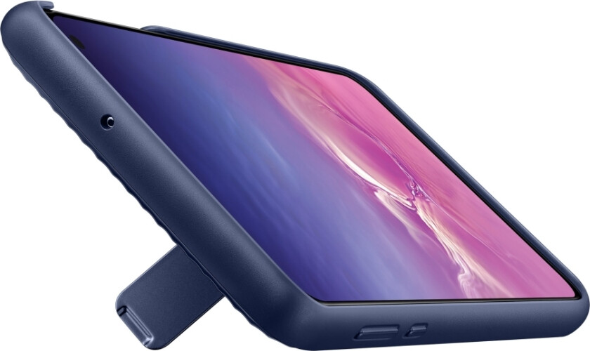 Protective Standing Cover Ef-Rg970 - Baksidedeksel For Mobiltelefon - Blå - For Galaxy S10e, S10e (Unlocked), S10e Enterprise Edition