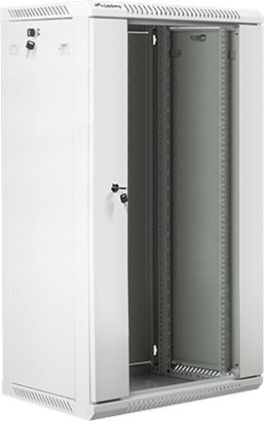Lanberg - Rack Skap - Veggmonterbar - Grå, Ral 7035 - 22U - 19"